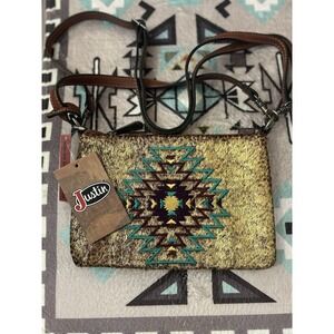 JUSTIN BRAND CROSSBODY SHOULDER / CLUTCH BAG‎ Cowgirl Core